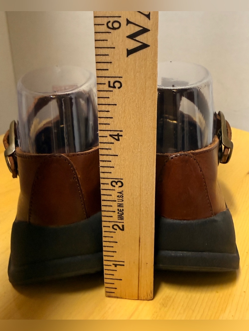 Aerosoles 90s Y2K Vintage Brown Leather Huarache Fisherman Sandals NWOT 8B - Picture 5 of 9